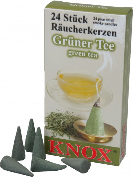 KNOX Räucherkerzen Grüner Tee
